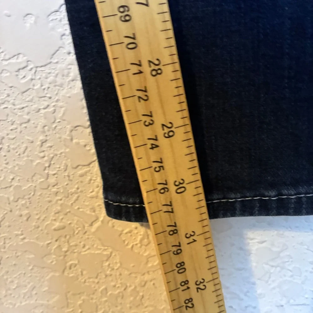 True Religion Rocco Relaxed Skinny Jeans Dark Wash Blue Size 28X31 Mens Denim